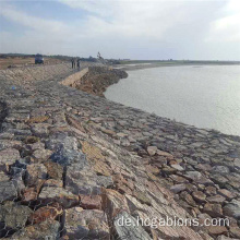 Heiß getippte verzinkte Flussschutz Gabion Box Cage